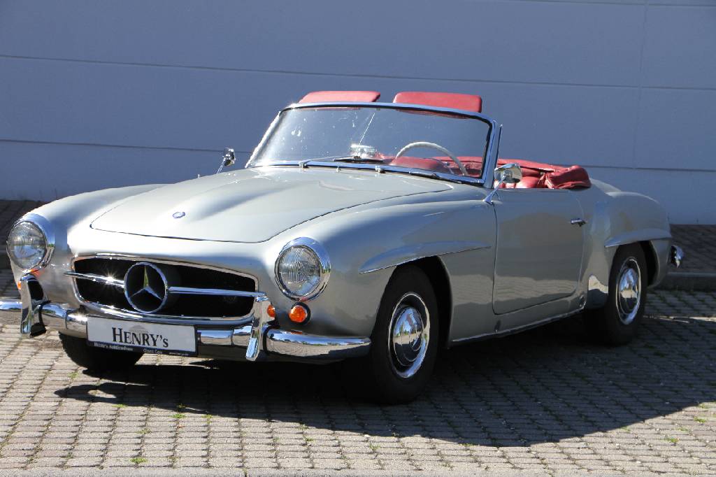 Mercedes Benz 190SL, Fahrgestellnummer: 1210406503569, EZ 07/1956, 2. Hand in Deutschland, Laufleistung ca. 56.000 miles abgelesen, HU 08/2017, ...