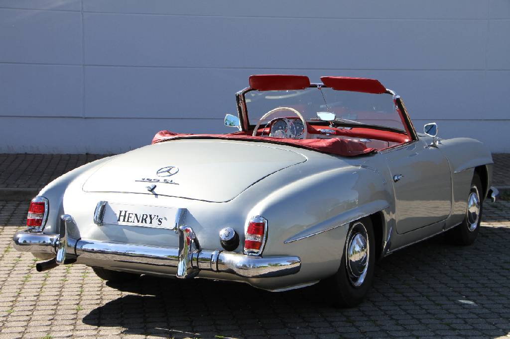 Detail a: Mercedes Benz 190SL, Fahrgestellnummer: 1210406503569, EZ 07/1956, 2. Hand in Deutschland, Laufleistung ca. 56.000 miles abgelesen, HU 08/2017, ...