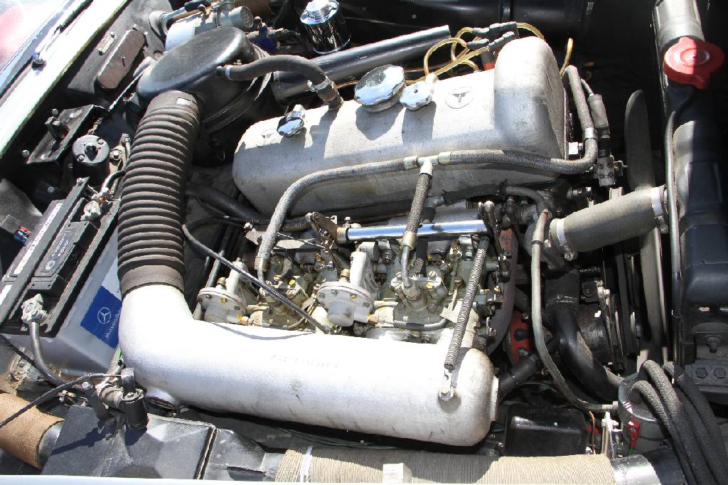 Detail d: Mercedes Benz 190SL, Fahrgestellnummer: 1210406503569, EZ 07/1956, 2. Hand in Deutschland, Laufleistung ca. 56.000 miles abgelesen, HU 08/2017, ...