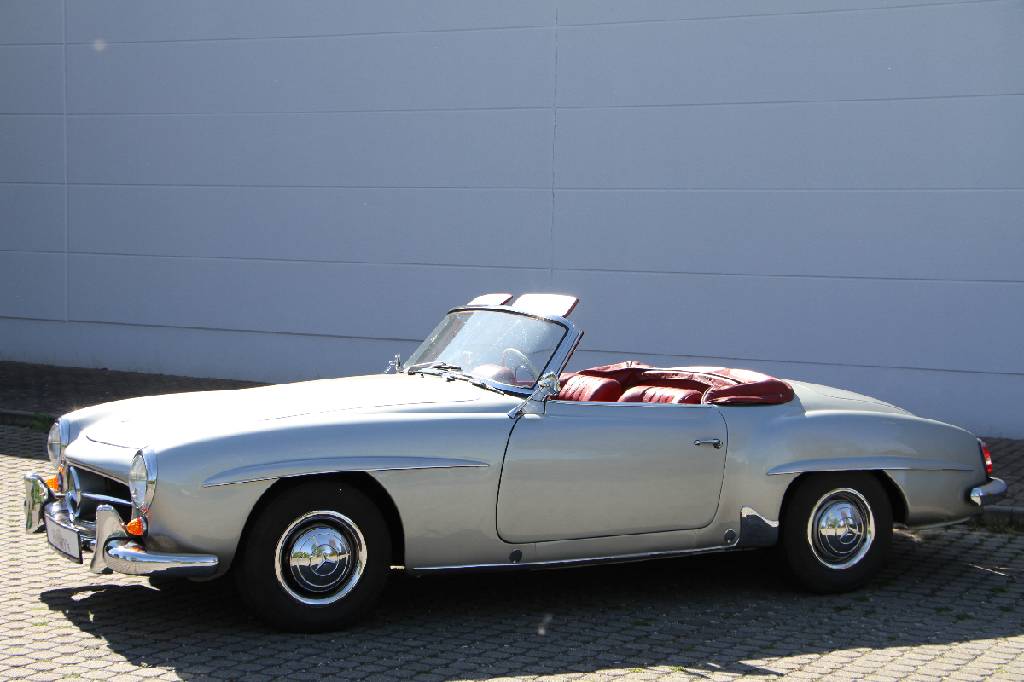 Detail g: Mercedes Benz 190SL, Fahrgestellnummer: 1210406503569, EZ 07/1956, 2. Hand in Deutschland, Laufleistung ca. 56.000 miles abgelesen, HU 08/2017, ...