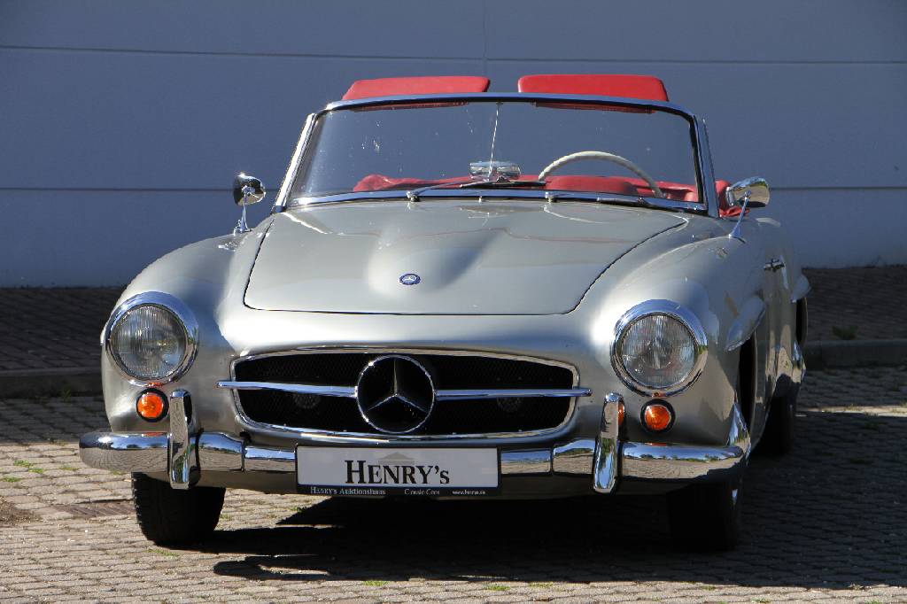 Detail h: Mercedes Benz 190SL, Fahrgestellnummer: 1210406503569, EZ 07/1956, 2. Hand in Deutschland, Laufleistung ca. 56.000 miles abgelesen, HU 08/2017, ...