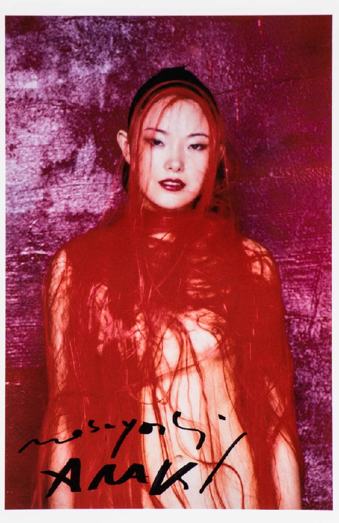 Nobuyoshi ARAKI, geb. 1940, Portrait, C- Print, handsign., ca. 27x18 cm
