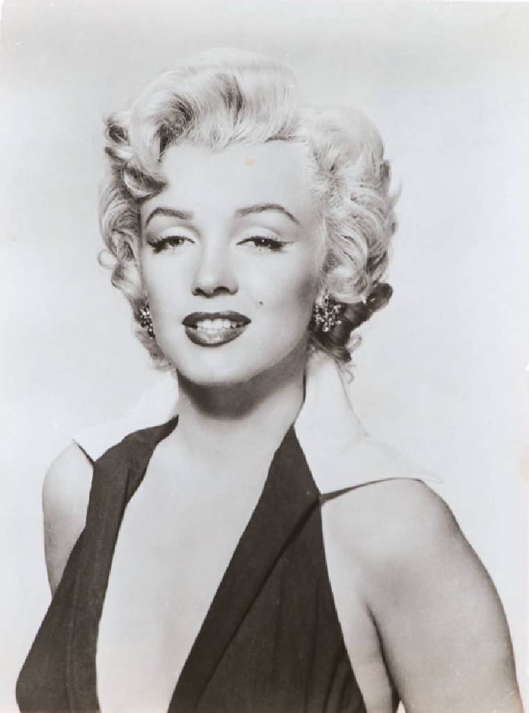 Frank Powolny, 1901-1986, Marilyn Monroe, 1953, Vintage Silbergelatine-Abzug, verso Credit-Stempel und handschriftliche Betitelung, 24x18 cm, Dieses ...