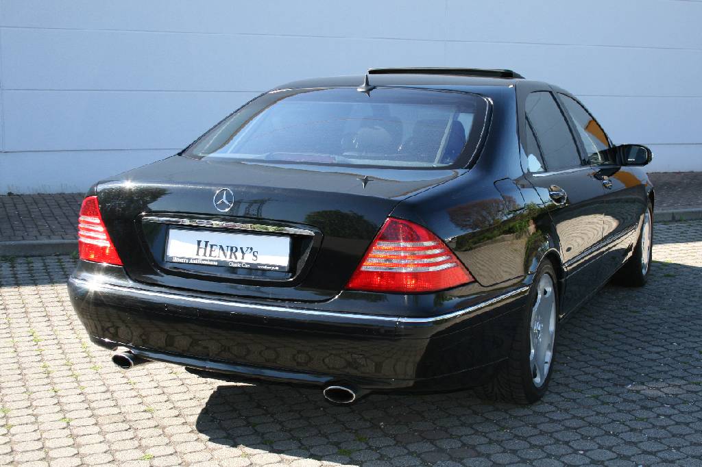 Detail a: Mercedes-Benz S 600 L W220, Fahrgestellnummer: WDB2201761A355310, EZ 03/2003, 2. Hand, Laufleistung ca. 185.000 km, 368 kW/ 500 PS, 12-Zylinder, ...