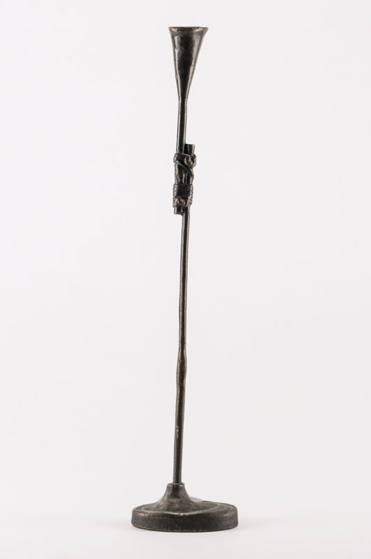 Paul Wunderlich, 1927-2010, Kleiner Tischleuchter, Bronze, sign., dat. 1979, num. 464/800, H. 45 cm