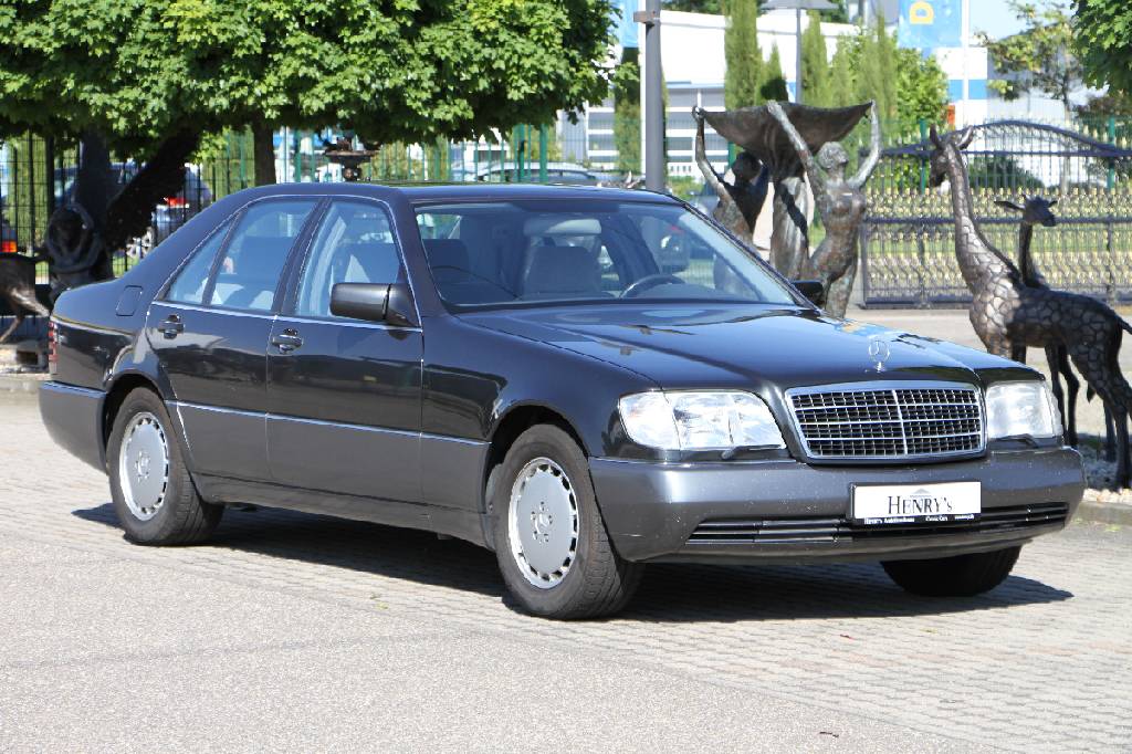 Mercedes-Benz 500 SE W140, Fahrgestellnummer: WDB1400501A054275, EZ 02/1992, 2. Hand, Laufleistung ca. 254.000 km, 240 kW/ 326 PS, 8-Zylinder, 4-Gang ...