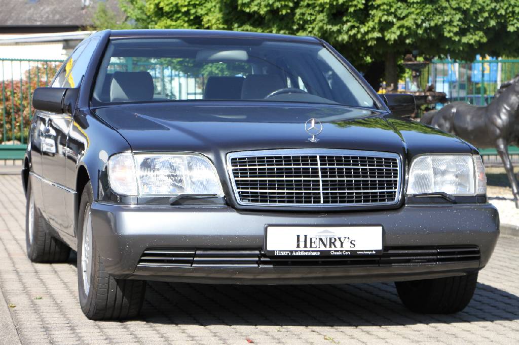 Detail g: Mercedes-Benz 500 SE W140, Fahrgestellnummer: WDB1400501A054275, EZ 02/1992, 2. Hand, Laufleistung ca. 254.000 km, 240 kW/ 326 PS, 8-Zylinder, 4-Gang ...