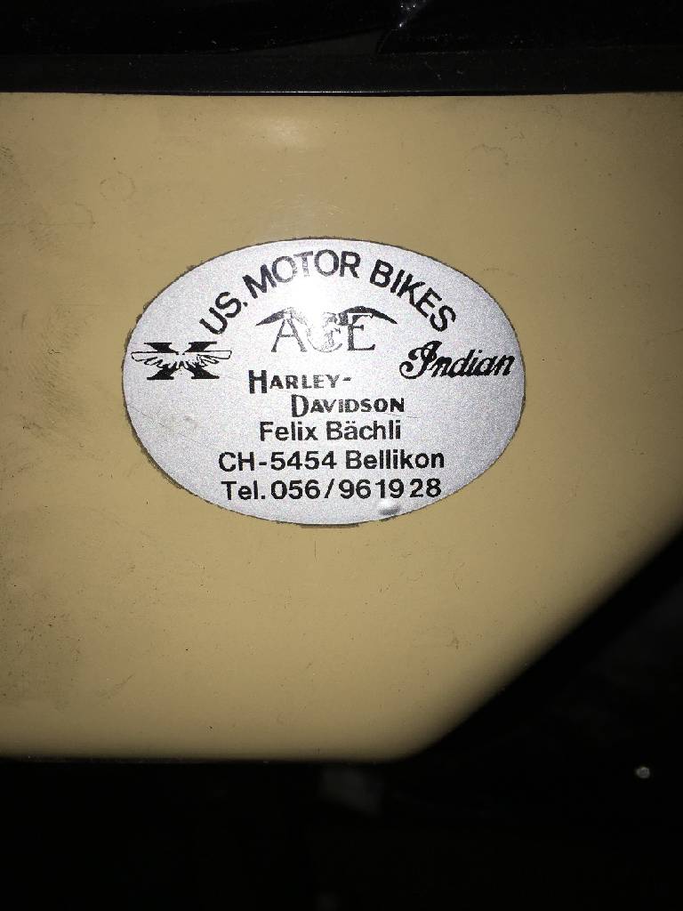 Detail b: Harley-Davidson FLT Tour Glide, Fahrgestellnummer: 1HD1DBK10C4502330, EZ 10/1983, 3. Hand, Laufleistung ca. 25.000 km, HU 07/2017, H-Zulassung, 49 ...