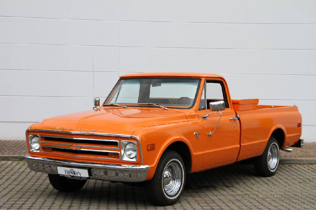 Chevrolet C10 Pick-Up, Fahrgestellnummer: CSI48Z119375, EZ 08/1968, in Deutschland 1.Hand, Laufleistung ca. 32.641 miles abgelesen, HU 03/2018, ...