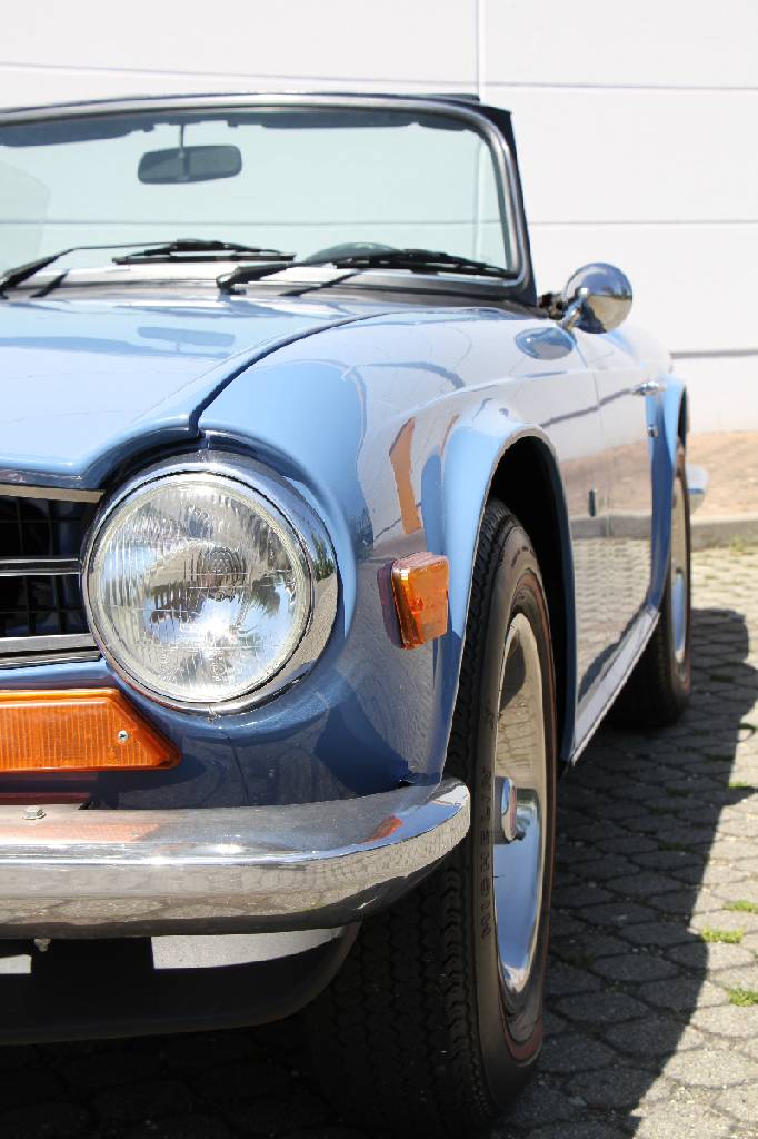 Detail e: Triumph TR 6 Roadster, Fahrgestellnummer: CF4656L, BJ 1973, Laufleistung ca. 78.238 miles abgelesen, H-zulassungsfähig, 72 kW/ 98 PS, 6-Zylinder, ...