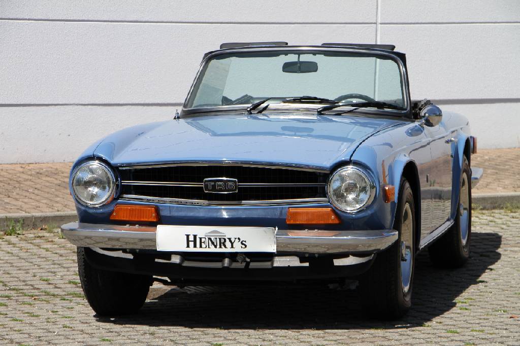 Detail i: Triumph TR 6 Roadster, Fahrgestellnummer: CF4656L, BJ 1973, Laufleistung ca. 78.238 miles abgelesen, H-zulassungsfähig, 72 kW/ 98 PS, 6-Zylinder, ...