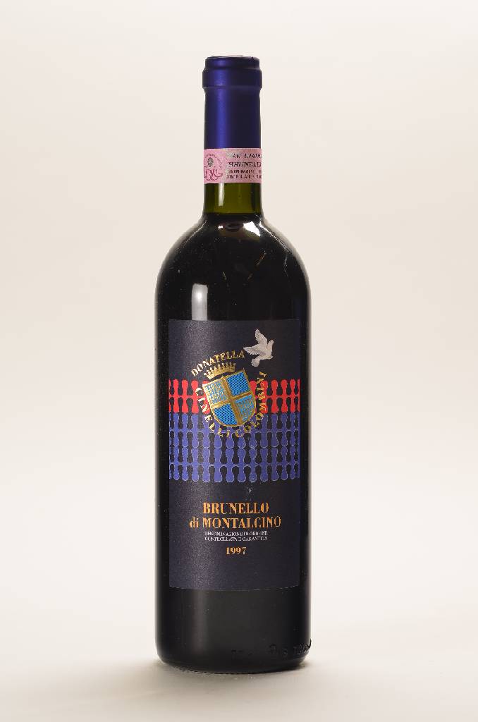 6 Flaschen 1997 Donatella Cinelli Colombini Brunello di Montalcino, je ca. 75 cl, 13% Vol., Füllstände: je ca. top shoulder, unverkostet, sehr ...