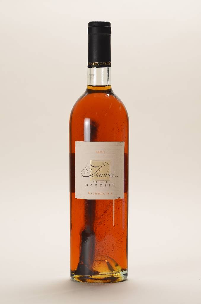10 Flaschen 1995 Rivesaltes Ambre Domaine Gardies, je ca. 75 cl, 16 % Vol., Füllstände: je ca. into neck, unverkostet, Etiketten z.T. min besch., ...