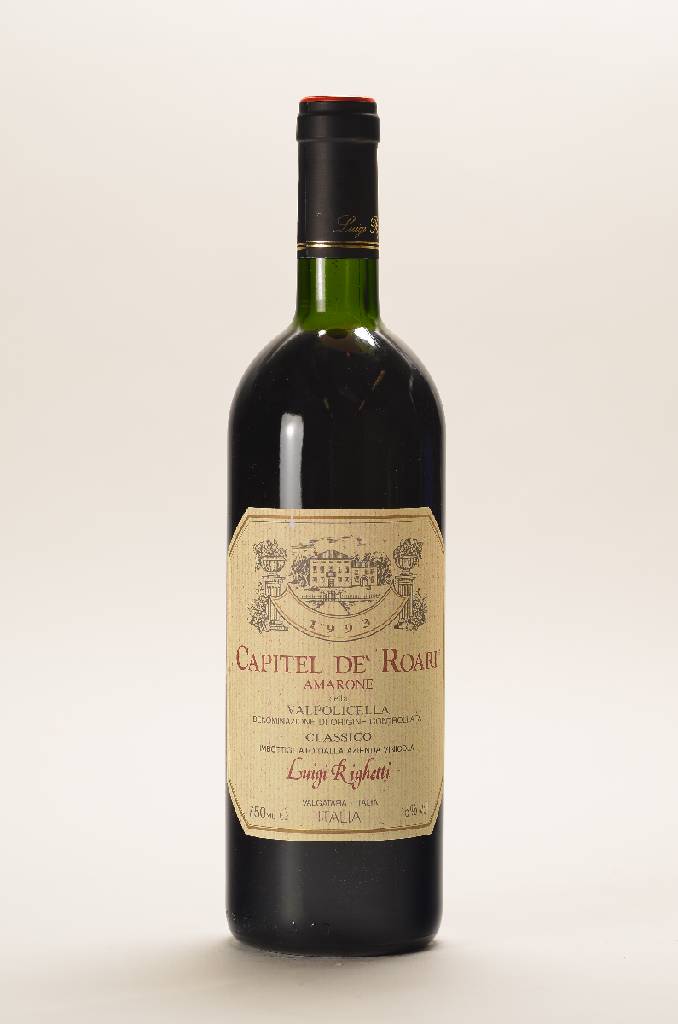 11 Flaschen 1993 Luigi Righetti Capitel De Roari, Amarone della Valpolicella, je ca. 75cl, 15% Vol., Füllstände: je ca. top shoulder,unverkostet, ...