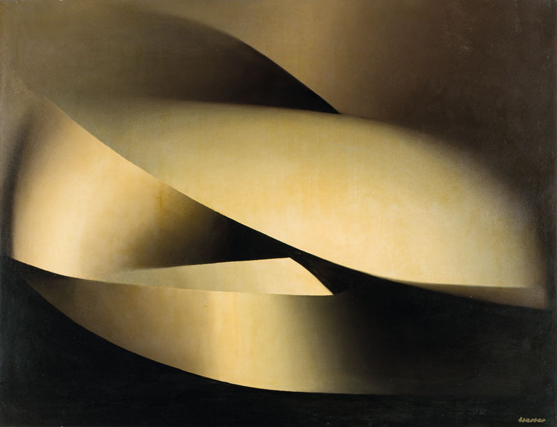 Erich Herter, 1920-1986 Heidenheim, Entspannung, Öl/Platte, sign., 130x100 cm, Rahmen, inkl. Originalrechnung