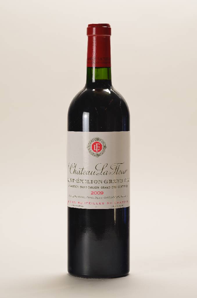 12 Flaschen 2009 Chateau La Fleur, Saint-Emilion Grand Cru, ca. 75 cl, 14.5 % Vol, Füllstände: into neck, unverkostet, sehr guter ...