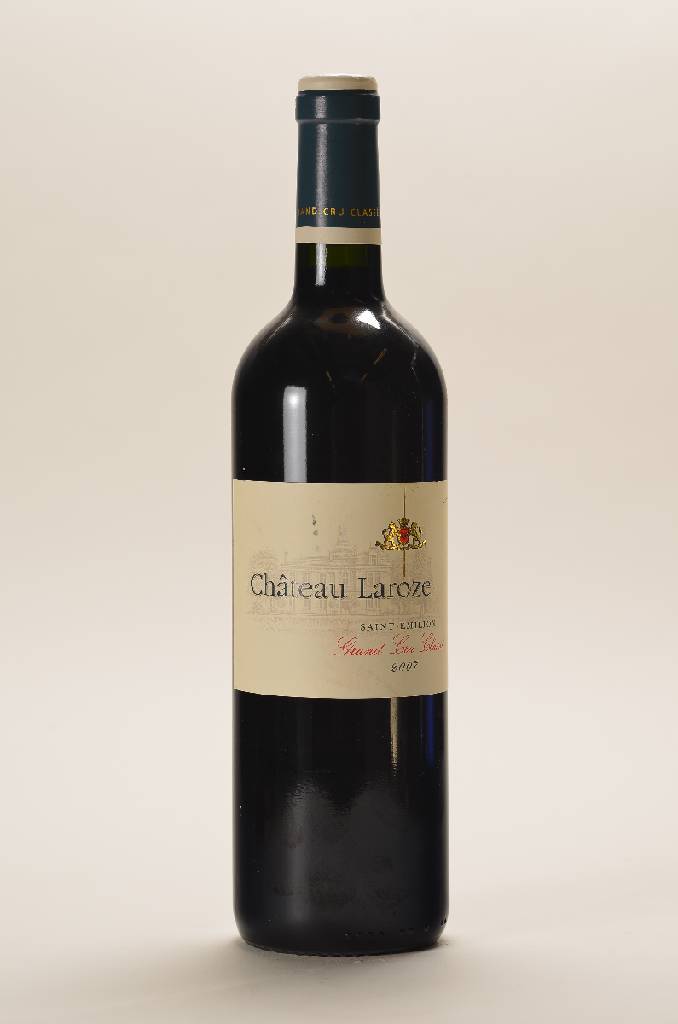 12 Flaschen 2007 Chateau Laroze, Saint -Emilion, Grand Cru Classe, je ca. 75 cl, 13% Vol., unverkostet, Füllstände: je ca. high fill, sehr gute ...