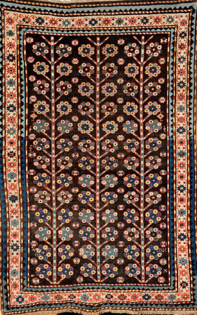 Karabagh Baumteppich antik, Kaukasus, 19. Jhd, Wolle auf Wolle, ca. 161 x 107 cm, EHZ: 3