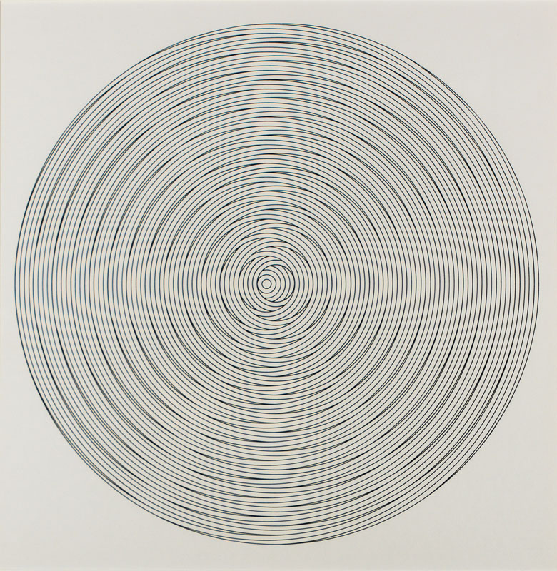 Rudolf Kämmer, geb. 1935 Rudolstadt, Schüler von Ernst Geitlinger, hier: Nr. 12/1967/29, Farbserigraphie in Weiß und Schwarz, verso handsign., ...