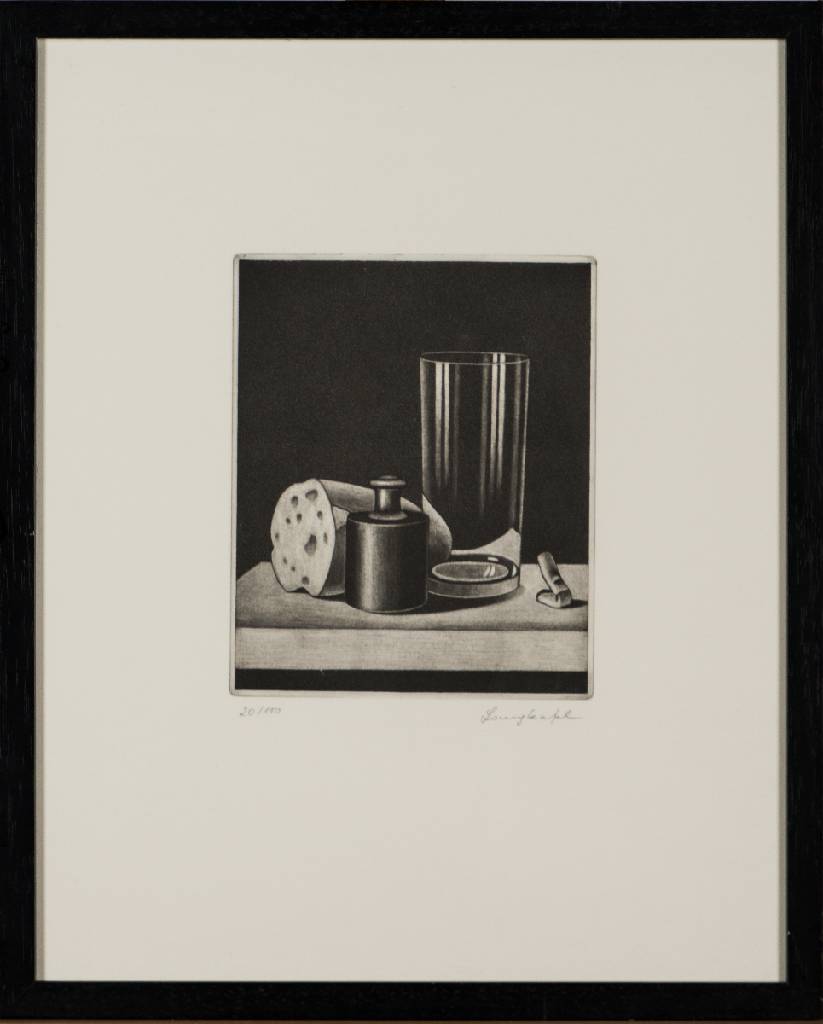 Klaus Langkafel, 1941-2007 Karlsruhe, Stillleben, Konvolut aus 3 Radierungen, je handsign., num., verso dat. 1980, Platte 19x23cm/10x13cm/13x13,5cm, ...