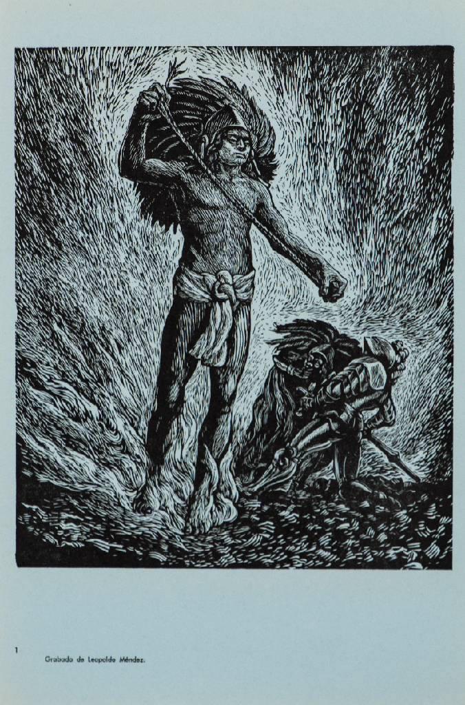 Detail c: 450 Años de Lucha: Homenaje al Pueblo Mexicano, Portfolio mit 146 Holzschnitten und Lithografien von 25 mexikanischen Künstlern, 1960, Auflage 5000 ...