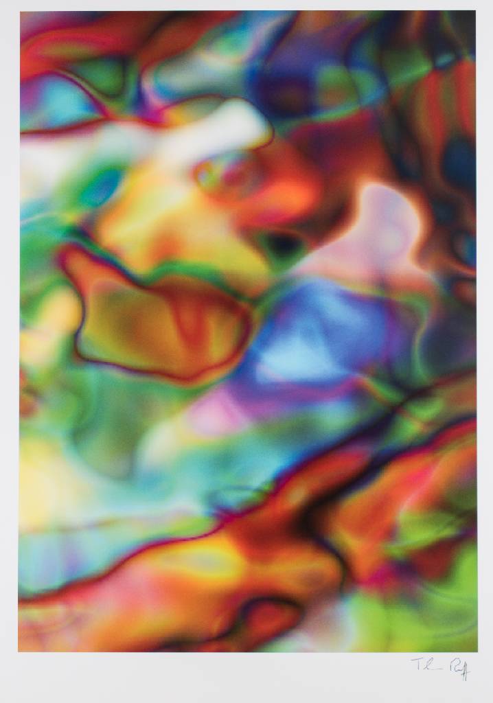 Thomas Ruff, geb. 1958, Substrat II, Farboffset auf dünnem Karton, handsign., Blattgr. 100x70 cm
