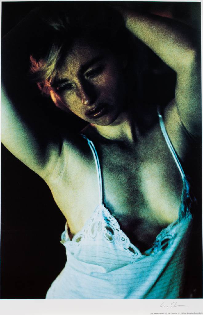 Cindy Sherman, geb. 1954, Untitled 103, Mönchehaus Museum Goslar 1999, Farboffset auf dünnem Karton, Vorzugsausgabe ohne Schrift, handsign., ...