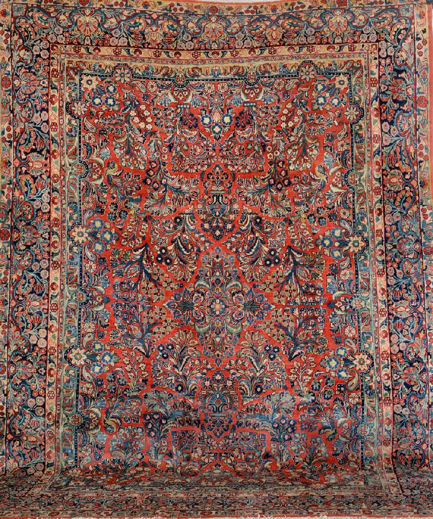 Sarogh alt, Persien, um 1930, Wolle auf Baumwolle, ca. 374 x 270 cm, EHZ: 2