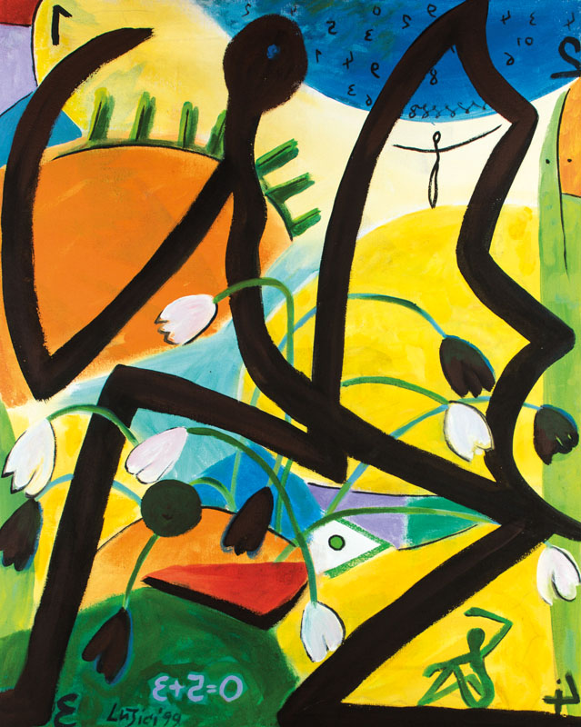 Dietrich LUSICI, geb. 1942 Ragow/Spreewald, Meisterschüler der Akademie der Künste Berlin bei Prof. Klemke, 1976 Ausstellung im Nationalmuseum ...