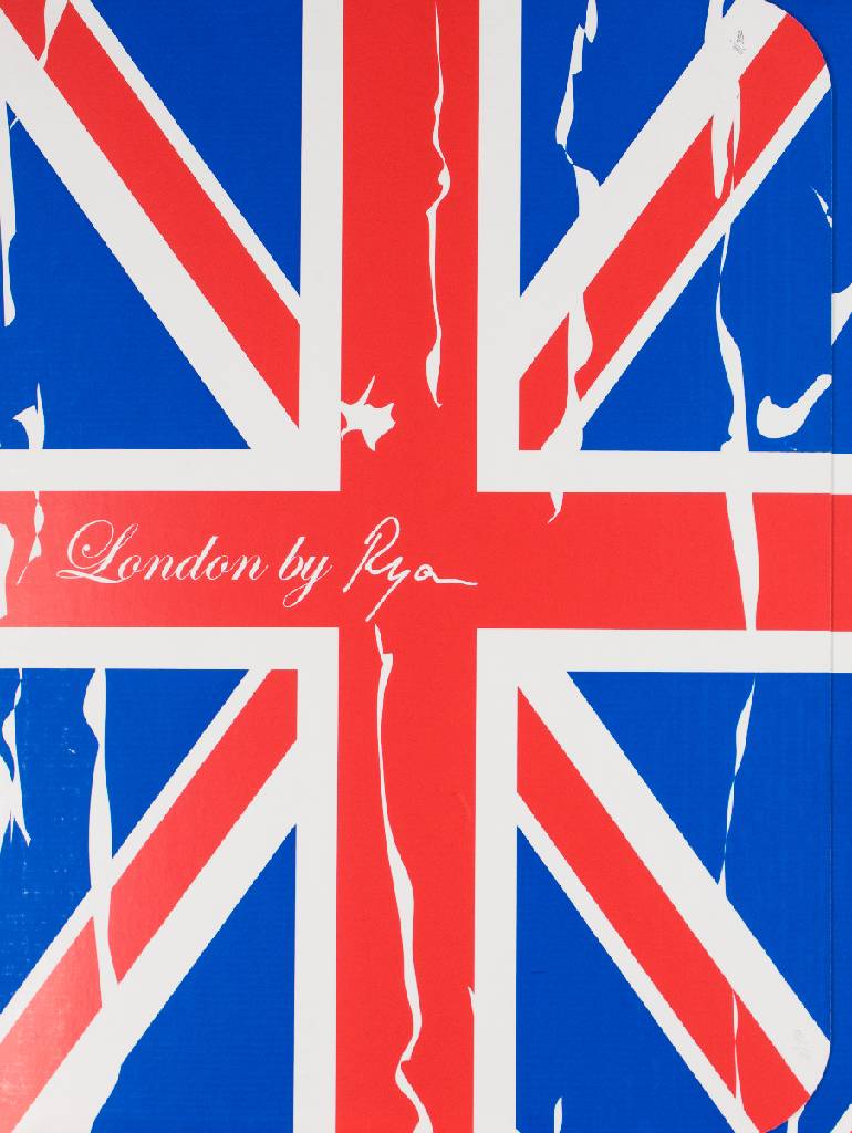 Detail e: Richard Ryan, geb. 1974, London by Ryan, Mappe mit 4 Serigraphien, 2010, je handsign., num. 8/350, Blattgr. 48x62,5 cm