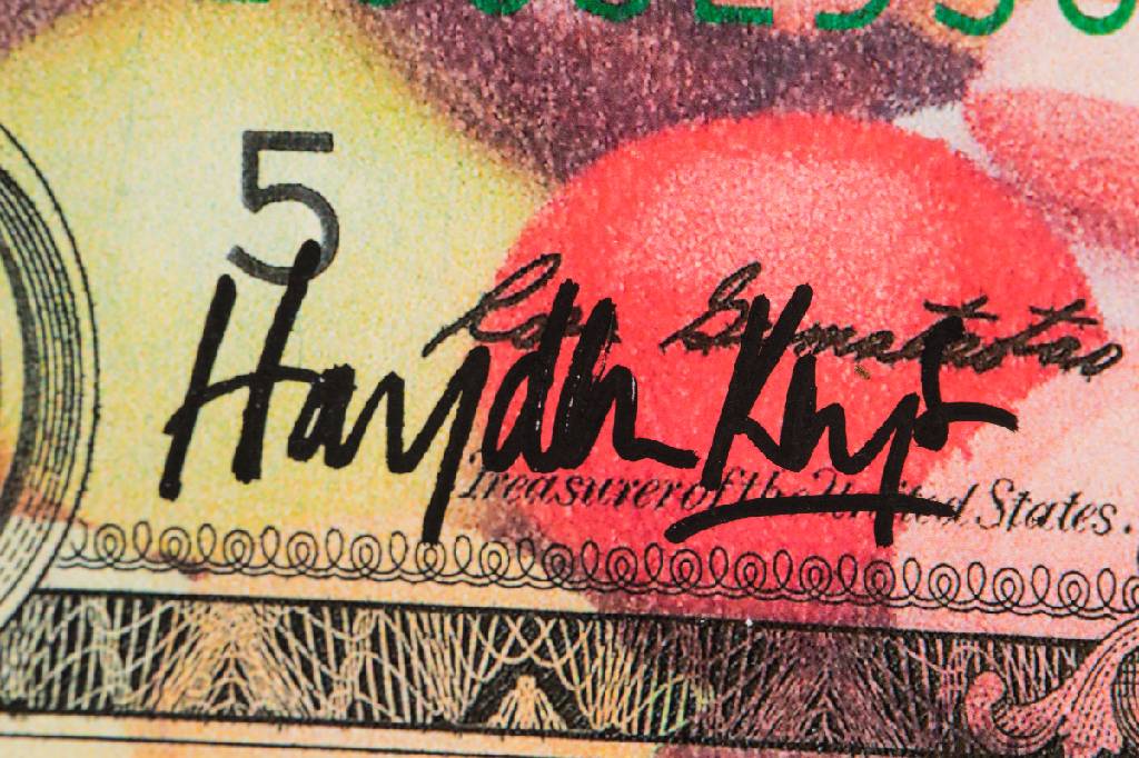 Detail a: Hayden Kays, geb. 1985 London, Pills 'n' Thrills & Dollar Bills, 2017, Inkjet Print, 1/1 - A.P., handsign., dat. 2017, Blattgr. 24x60 cm, ...