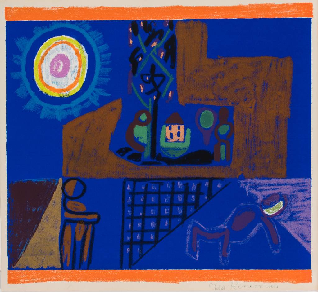 Ida Kerkovius, 1879-1970, Konvolut aus 4 Farbserigraphien, zwei davon handsign., num. 83/300, Blattgr. ca. 43x60cm