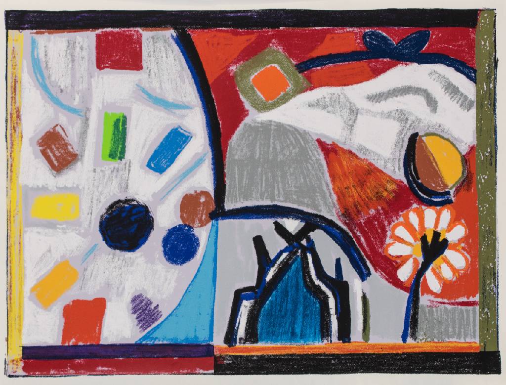 Detail a: Ida Kerkovius, 1879-1970, Konvolut aus 4 Farbserigraphien, zwei davon handsign., num. 83/300, Blattgr. ca. 43x60cm