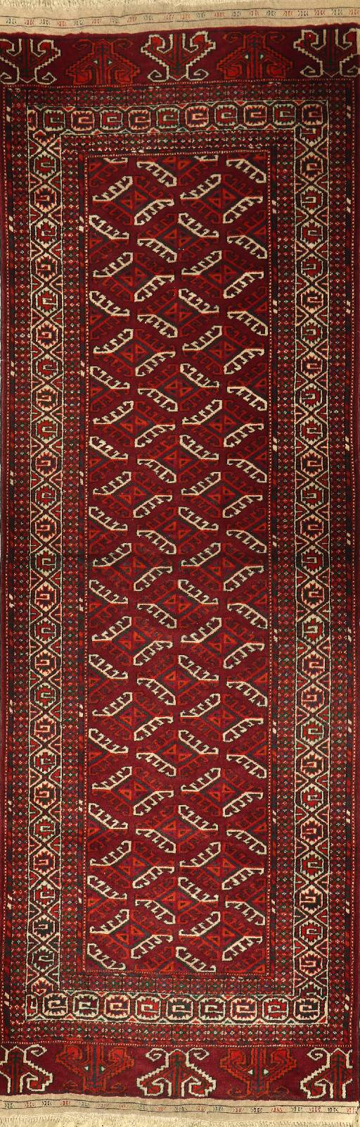 Buchara alt, Russland, ca. 30 Jahre, Wolle auf Wolle, ca. 260 x 85 cm, EHZ: 3