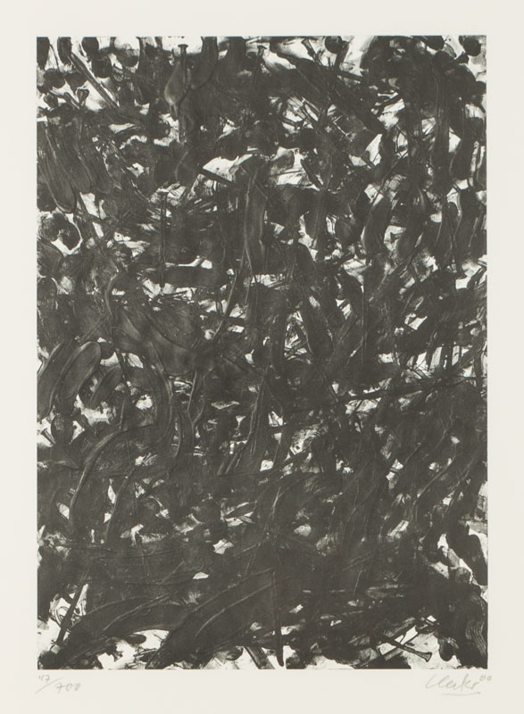 Günter Uecker, geb. 1930, Offset, handsign.,num. 47/700, ca. 96x70 cm, unter Glas gerahmt
