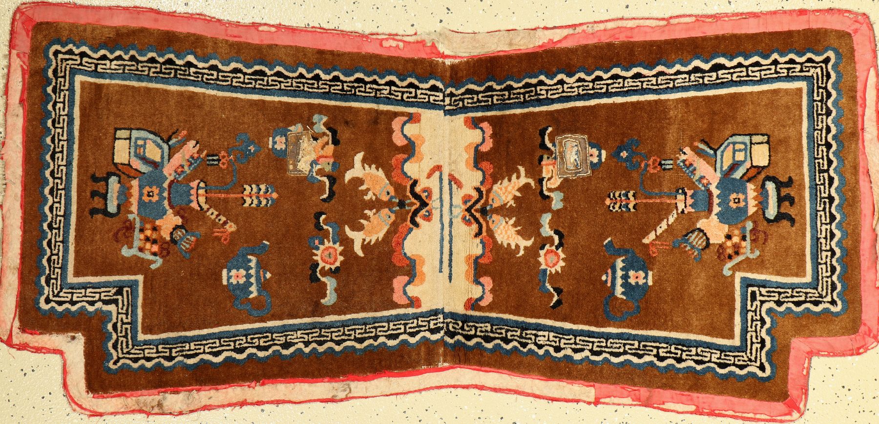 Sattel Tibet, Tibet, um 1920, wolle auf wolle, EHZ: 3.