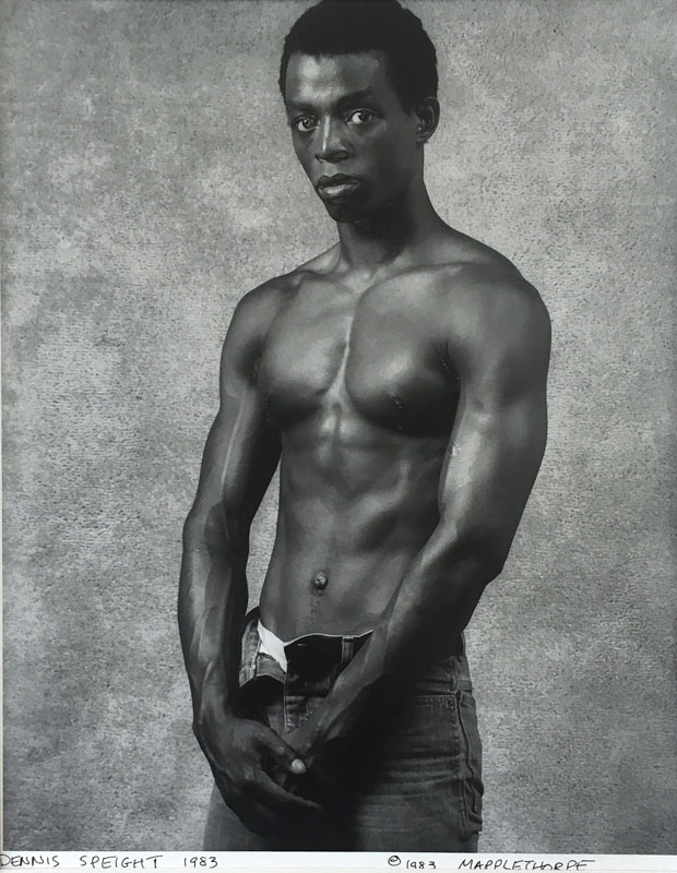 Robert Mapplethorpe, 1946-1989, Dennis Speight, 1983, Vintage Silbergelatine-Print, in schwarzer Tinte handsigniert, datiert und betitelt, 35,5x29 ...