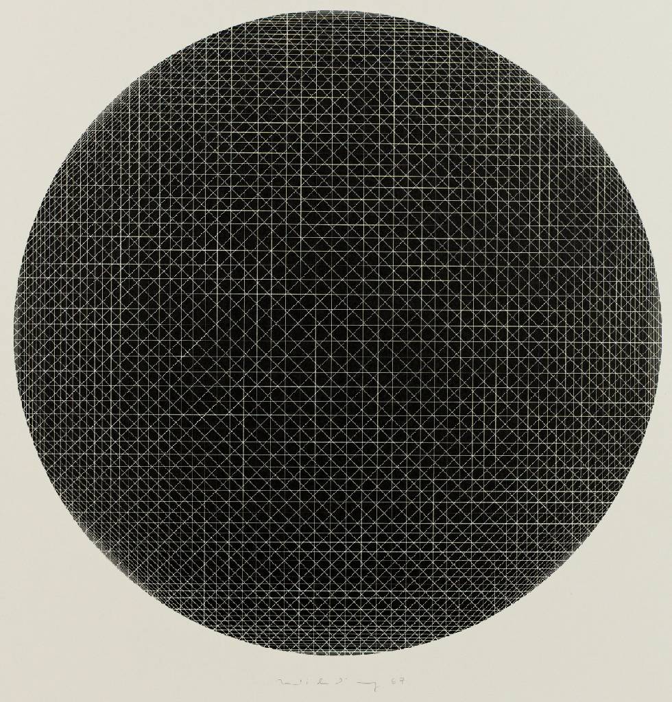 Ludwig Wilding, 1927-2010, Serigraphie, handsign., dat. 67, Blattgr. 60x50 cm