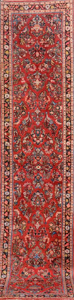 Sarogh "Galerie" (US Re-Import) alt, Persien, um 1930, Korkwolle, ca. 357 x 83 cm, EHZ: 2.