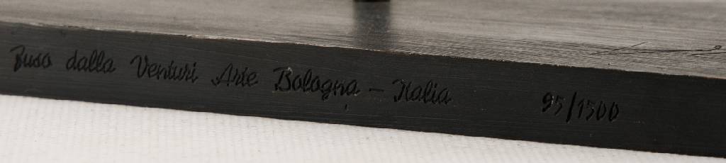 Detail c: Salvador Dali, 1904-1989, Venus à la Giraffe, Bronzeskulptur, 1973, Signaturstempel, num. 95/1500, Gießerstempel Venturi Arte Bologna, ca. ...