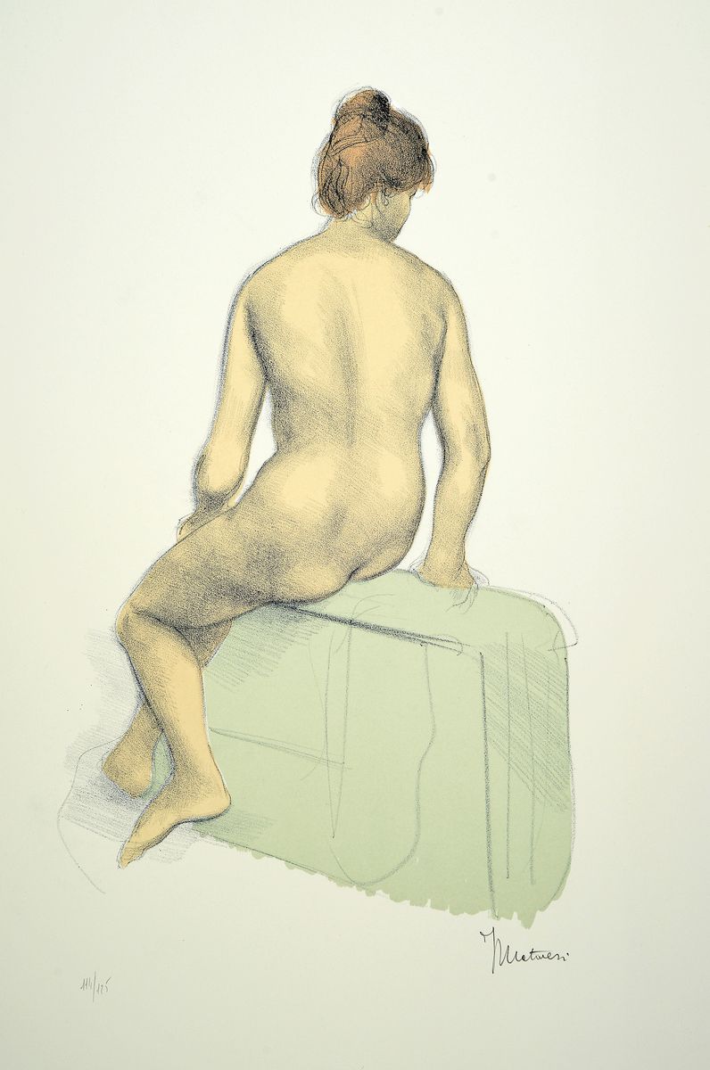 Ferruccio Mataresi, 1928-2009, Konvolut aus 4 Weiblichen Akten, je sign., unterschiedlich num., 2x ca. 45x66, 2x ca. 71x50 cm