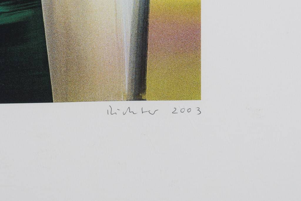 Detail a: Gerhard Richter, geb. 1932, Victoria I, Farboffset-Lithografie auf glattem Karton, drucksign., Hrsg. Achenbach Art Edition Düsseldorf, 2003, ...