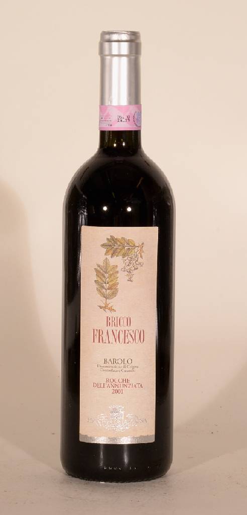 Detail a: 6 Flaschen 2001 Rocche Costamagna Barolo, Bricco Francesco, je ca. 75 cl, 14 % Vol., Füllstände: je ca. top shoulder, unverkostet, sehr gute ...