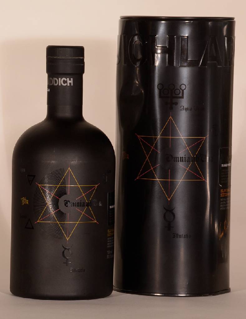 1 Flasche 1989 Islay Single Malt Scotch Whisky, Bruichladdich Black Art First Edition von Jim Mc Ewan, ca. 700 ml, 51.1 % Vol., Flaschennummer 3241 ...