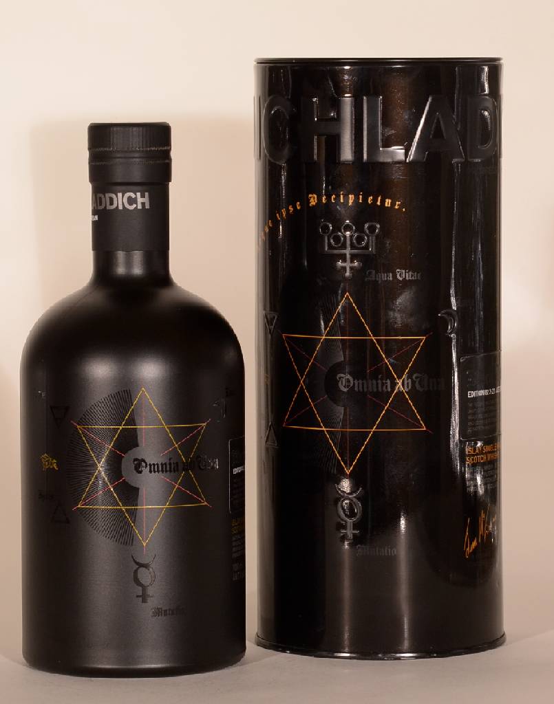 1 Flasche 1989 Islay Single Malt Scotch Whisky, Bruichladdich Black Art Edition 02.2 von Jim Mc Ewan, ca. 700 ml, 51.1 % Vol., sehr guter ...