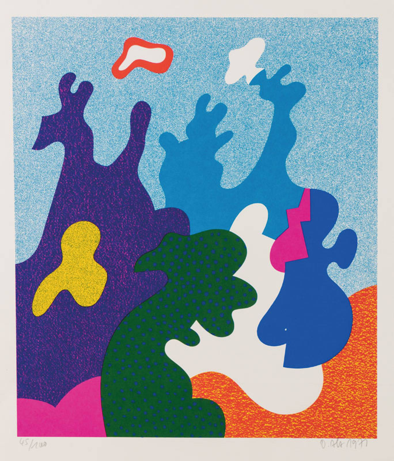 Otmar Alt, geb. 1940, Konvolut aus 3 Serigraphien, je sign., dat. 71,74,75, num. 45/100, 76/100, 68/100, Blattgr. 72x60 cm, 68x54 cm, 58x47 cm