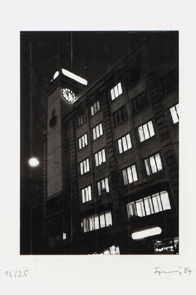 Günther Förg, 1952-2013, Fotografie/ Pigmentdruck auf dünnem Karton, handsign., num. 8/25, Blattgr. 42x30 cm, unter Glas gerahmt