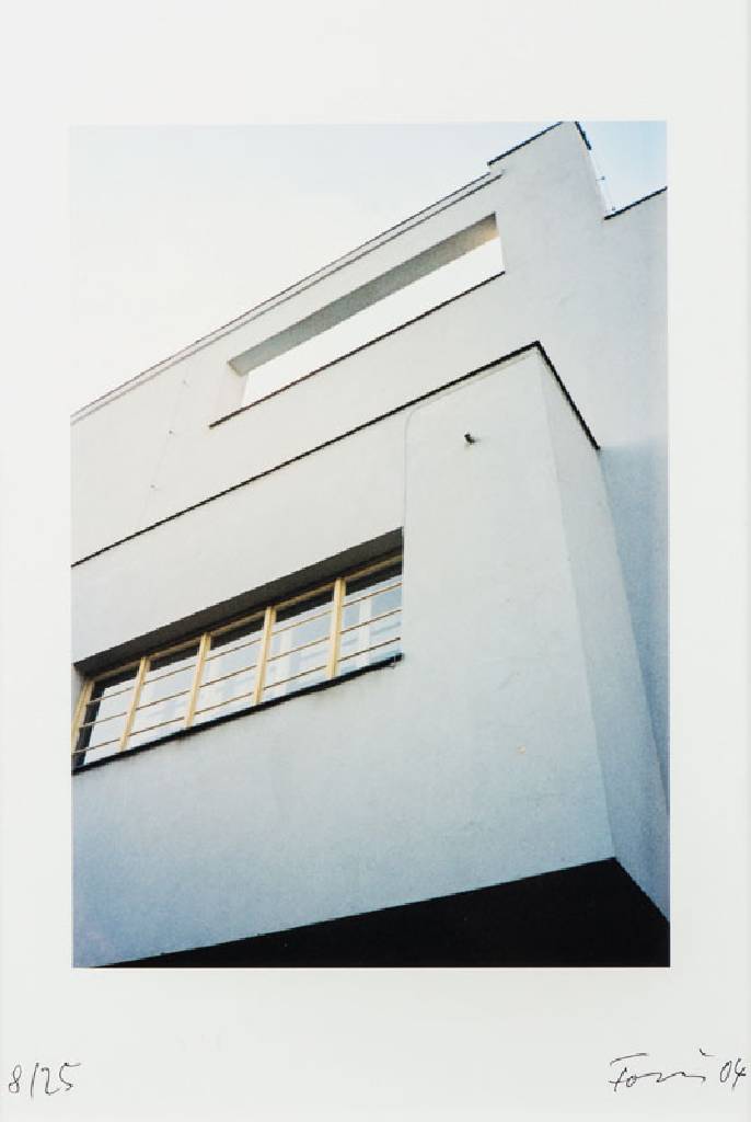 Günther Förg, 1952-2013, Fotografie/ Pigmentdruck auf dünnem Karton, handsign., num. 8/25, Blattgr. 42x30 cm, unter Glas gerahmt