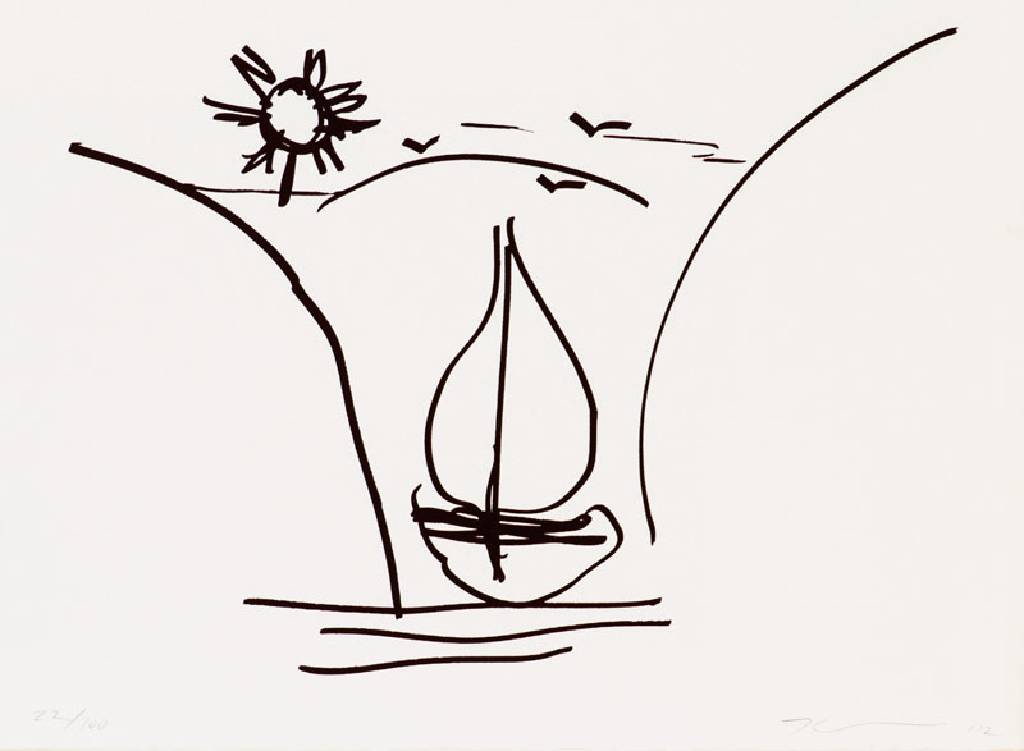 Jeff Koons, geb. 1955, Lithografie auf Rivers BFK Bütten, aus 2012, handsign., num. 22/100, Blattgr. 35x45,5 cm