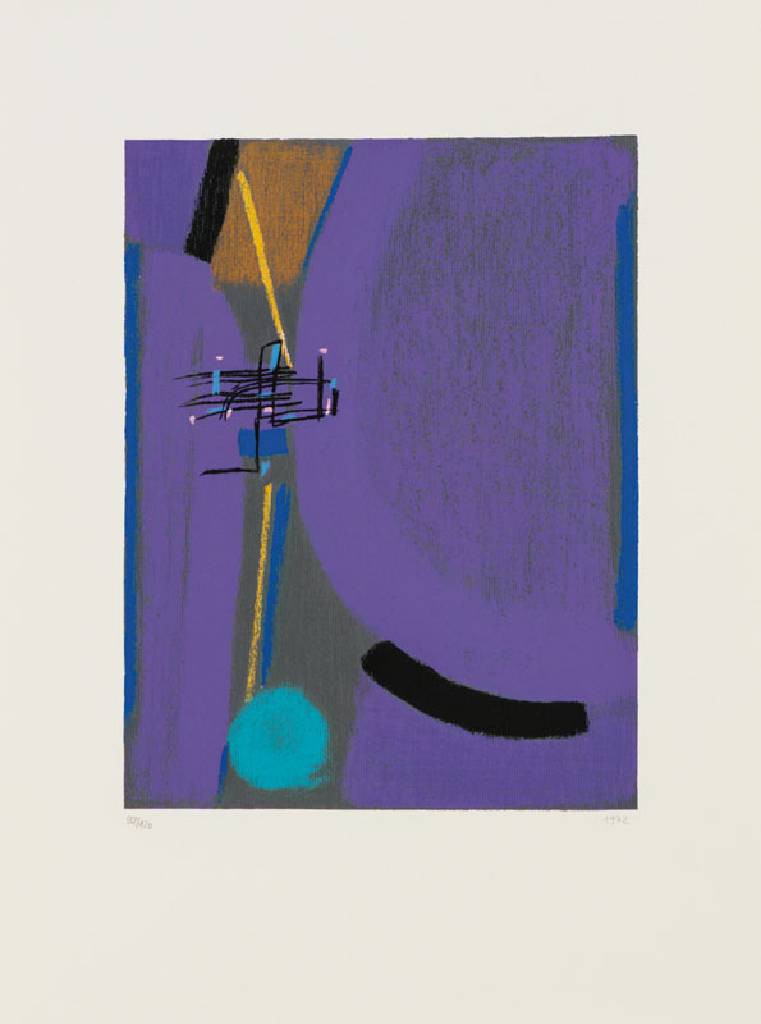 Max Ackermann, 1887-1975, Konvolut aus drei Serigraphien, zwei davon handsign., je num. 92/120, 96/120, 103/120, Blattgr. je 56,5x40,5 cm